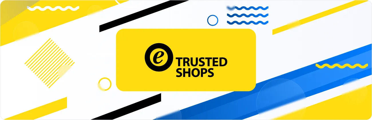 Trusted Shops Logo für zertifizierten Online-Shop