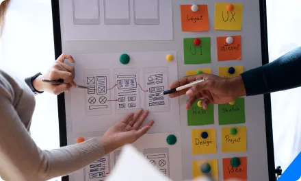 UX-Design an Whiteboard – Prototyping für benutzerfreundliche Shops